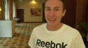 Matt Gabrielson and Ed Torres before Marathon in Berlin