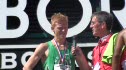 Matt Tegenkamp on awards stands CVS 5k USA Road Champs