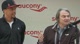 Richie Woodworth talking about Wallace and YES Kids at Wallace-Saucony signing