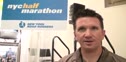 Terrance Mahon previewing Cragg and Kastor before 2010 NYC Half Marathon