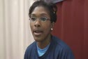 Vanneish Ivy after 60 hurdle Prelim 2010 NCAA Indoor Championships