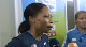 Allyson Felix 200 champ video interview 2009 IAAF World Track Champs