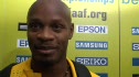 Asafa Powell after 4x100 2009 IAAF World Championships