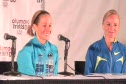 Jen Rhines and Shalane