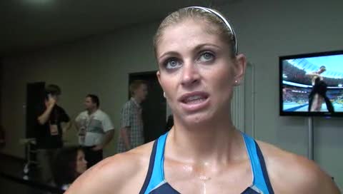 Maggie Vessey disappointed after missing the 800m final at the 2009 IAAF World Championships
