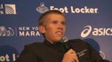 Post-Marathon Press Conference - Ryan Hall on Disappointment, Expectations, and Running Into a Headwind