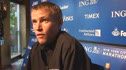 Ryan Hall Before the ING MYC Marathon