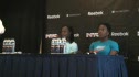 Women Sprinters Intro - Lauryn Williams Veronica Campbell - 2009 Reebok Grand Prix