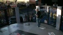 Kenny Letts enters the cage