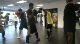 Students working on kick technique