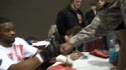 Ben and Tyron signing autographs