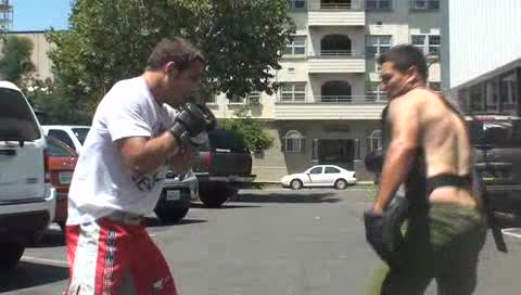 Chad Mendes cutting weight