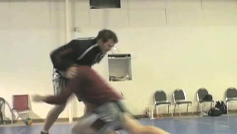 CB & Bader wrestle