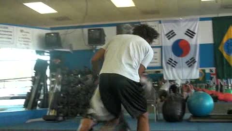 Tessa Simpson training
