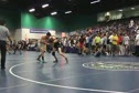 140 lbs HS R2, Nick Alpher, NJ, vs Zac Dick, VA,