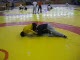 Tony Ramos and Coach Pritts working out