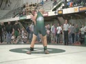 285lbs- Wes Schroeder (EMU) vs Andy Hartshorn (Ohio University) 