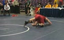 157lbs Kinser (Indiana Univ) vs Greisheimer (Edinboro Univ)