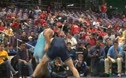 285lbs Steele (U.S.Naval Academy) vs Haddad (Univ of North Carolina)