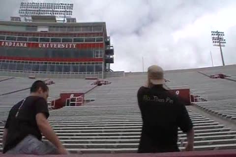 Hoosier Stadium - Bleachers Sprint