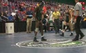 133lbs Mitcheff (Kent State Univ) vs Fennell (Ohio Univ)
