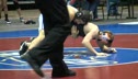 112lbs 	Brandon Gatt (Eastside) over James Durham (Lafayette) Pin 3:03