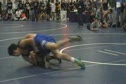 130 lbs hs r1, Myzar Mendoza, MD, vs Logan Bosley, VA