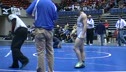 130lbs Preston Berrong (Cass) over Michael Kokoska (Marist) Pin 1:38