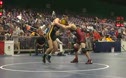 125lbs Opfer(Kent State Univ) vs Hyatt(Lock Haven Univ)