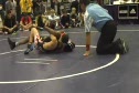 130lbs Caleb Morris White County -GA v. Charlie Mitchell-Oxley Eau Gallie -FL