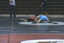 2009 Juniors Greco State 140lbs Audric DeCastro vs Steven Woslum 