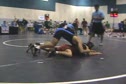 2009 Freestyle State 132lbs Jr Mens Angel Garcia vs Robert Garcia