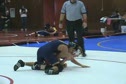 2010 City Conference Tournament 142lbs Mario Calentoc (Morse) vs Cathedral Catholic wrestler
