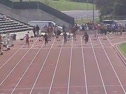 Texas mens 100m heat 1