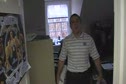 Dewitt Driscoll on the office tour 