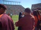 Robie on VT Sideline