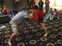 Clayton And Dave Wrestling