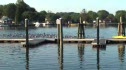 Swim start of North East Sprint Tri