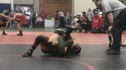 112lbs Alex Cisneros Selma- vs. Dearmon Hall Las Vegas-