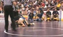 119 lbs hs qf, Nicco Megaludis, Franklin Regional, vs Franco Ferraina, Nazereth vs