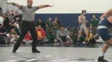 125 lbs hs match, Russell Parsons, vs Garett Hammond, Wyoming Seminary,