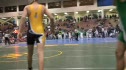 130lbs Michael Wright CA- vs. Adam Drain IA-