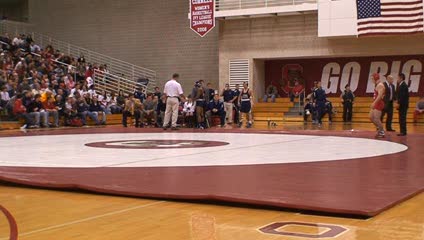 149 lbs college match, Bubba Jenkins, Penn State,, vs Brent Daffin, Cornell,,