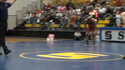 152 lbs hs match, ,RJ Pena, OR, vs Stephen Swan, Perry, OK