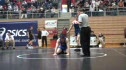 165lbs Christopher Stout American- vs. Andy Rendos Bucknell-