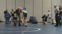 215 lbs hs qf, Harrison Honeycutt, NC vs Hayden Bock, MO,