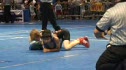 61 lbs youth match, D.J. Hendrickson, OK vs Bataa Douglas, TX