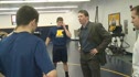 Kent Coaches Speaking To The Team Prematch