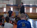 Garland Addresses Youth