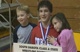 James with siblings & cousins after finals match